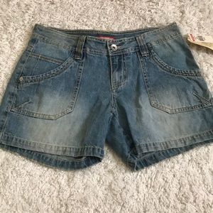 NWT Unionbay Junior Jean Shorts  Size 7